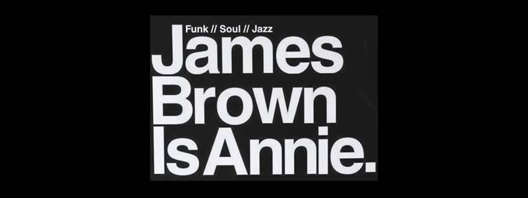 James Brown is Annie in Nottingham