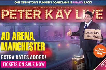 Peter Kay Live at Nottingham Arena