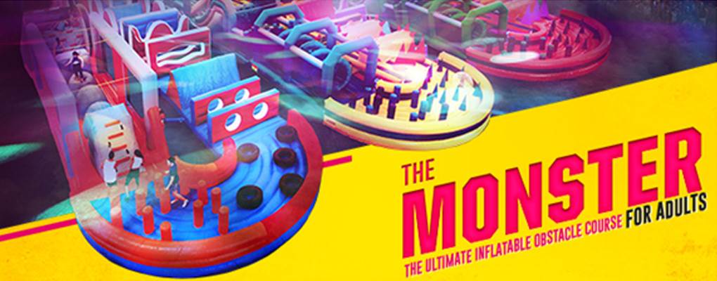 The Monster - World's Craziest Bouncy Castle