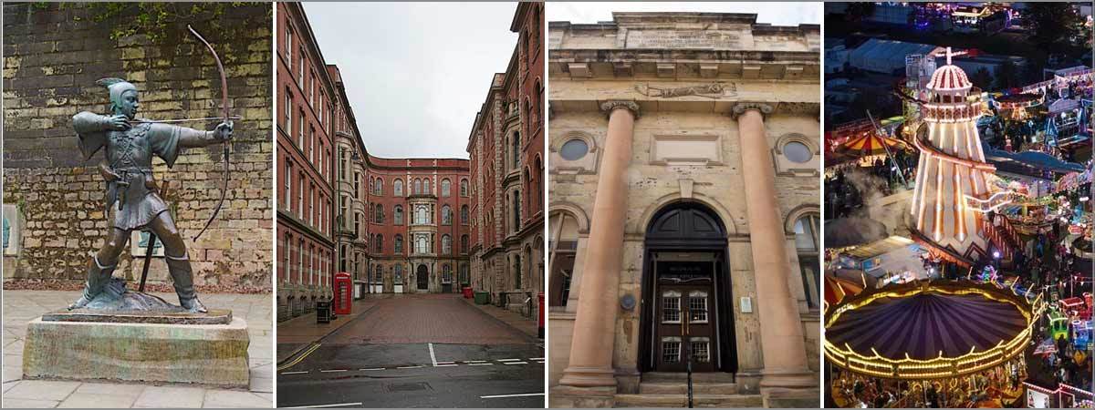 What is Nottingham famous for?